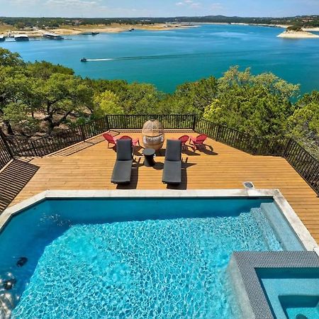 Atlantis On Lake Travis Pool Hot Tub Dock Villa Leander Dış mekan fotoğraf