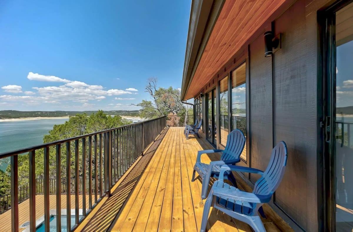 Atlantis On Lake Travis Pool Hot Tub Dock Villa Leander Dış mekan fotoğraf