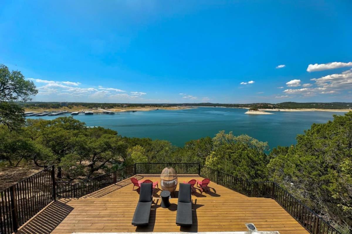 Atlantis On Lake Travis Pool Hot Tub Dock Villa Leander Dış mekan fotoğraf