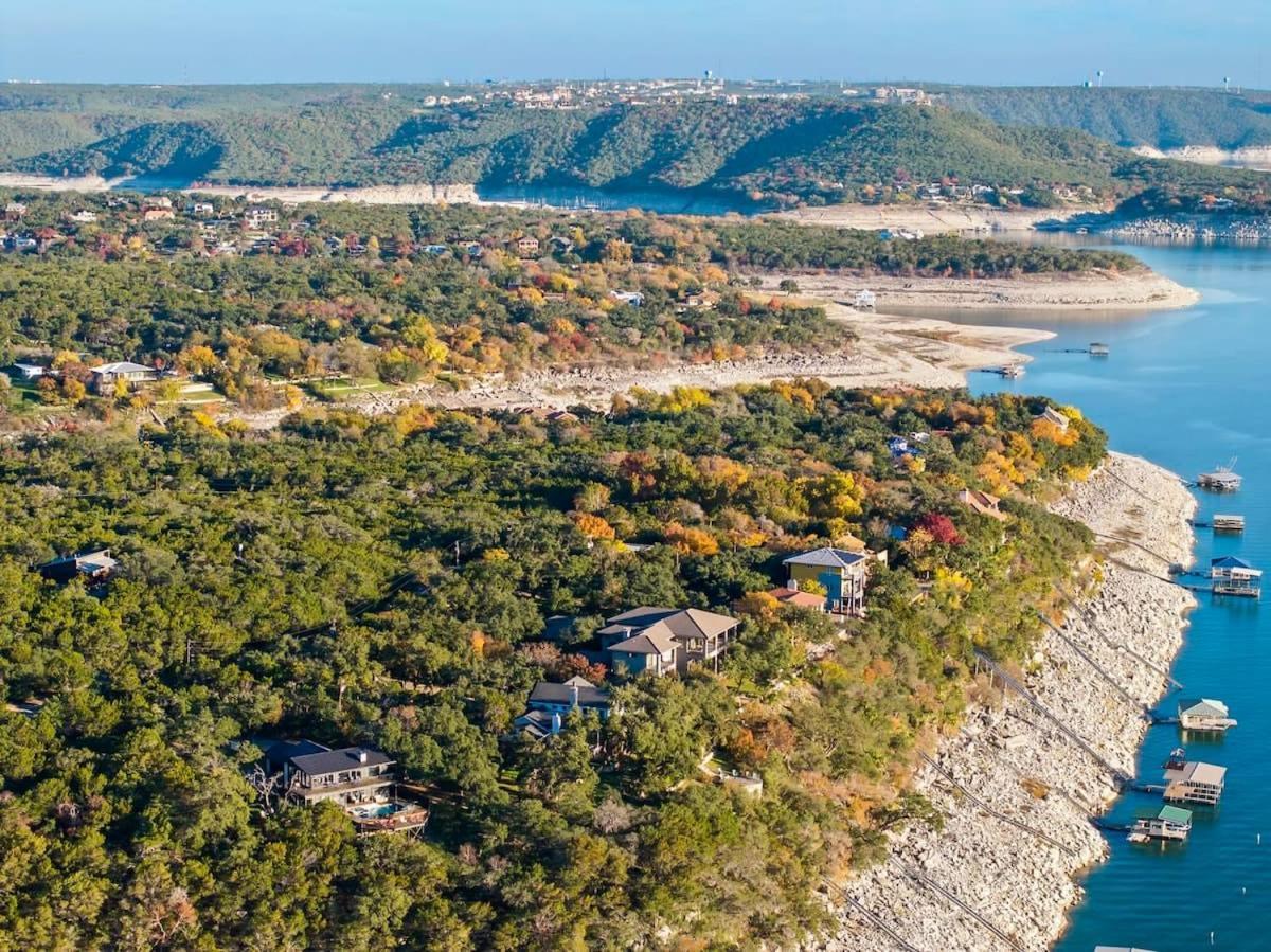 Atlantis On Lake Travis Pool Hot Tub Dock Villa Leander Dış mekan fotoğraf